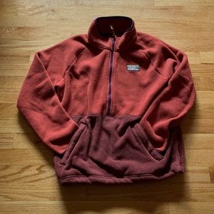 Super cozy LLBean half zip up pull over fleece size S petite